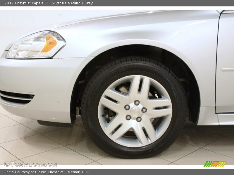 Silver Ice Metallic / Gray 2012 Chevrolet Impala LT
