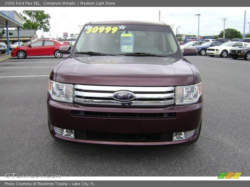 Cinnamon Metallic / Medium Light Stone 2009 Ford Flex SEL