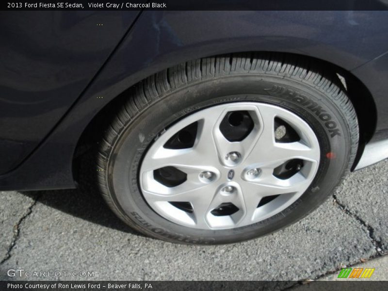 Violet Gray / Charcoal Black 2013 Ford Fiesta SE Sedan