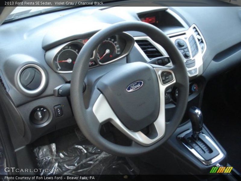 Violet Gray / Charcoal Black 2013 Ford Fiesta SE Sedan