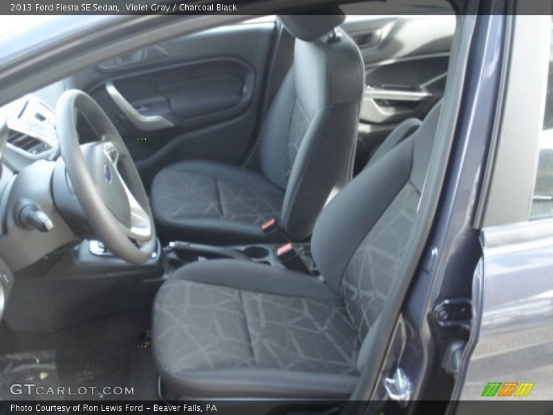 Violet Gray / Charcoal Black 2013 Ford Fiesta SE Sedan