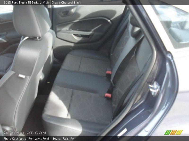 Violet Gray / Charcoal Black 2013 Ford Fiesta SE Sedan