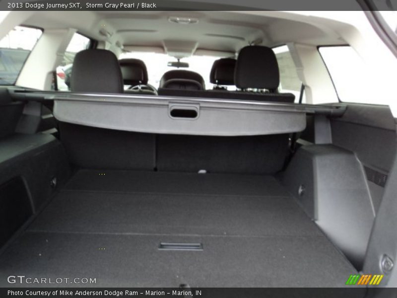 Storm Gray Pearl / Black 2013 Dodge Journey SXT