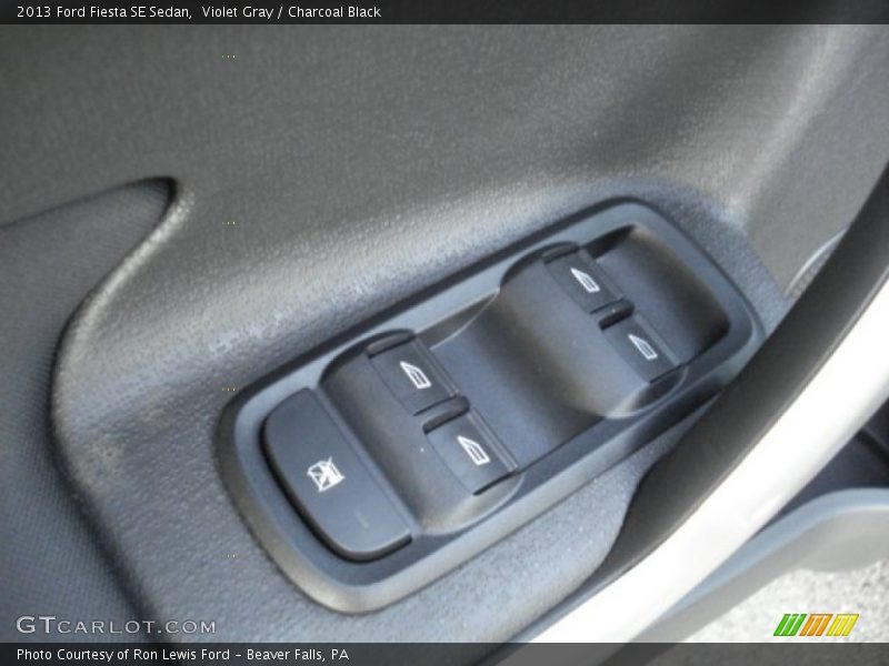 Violet Gray / Charcoal Black 2013 Ford Fiesta SE Sedan