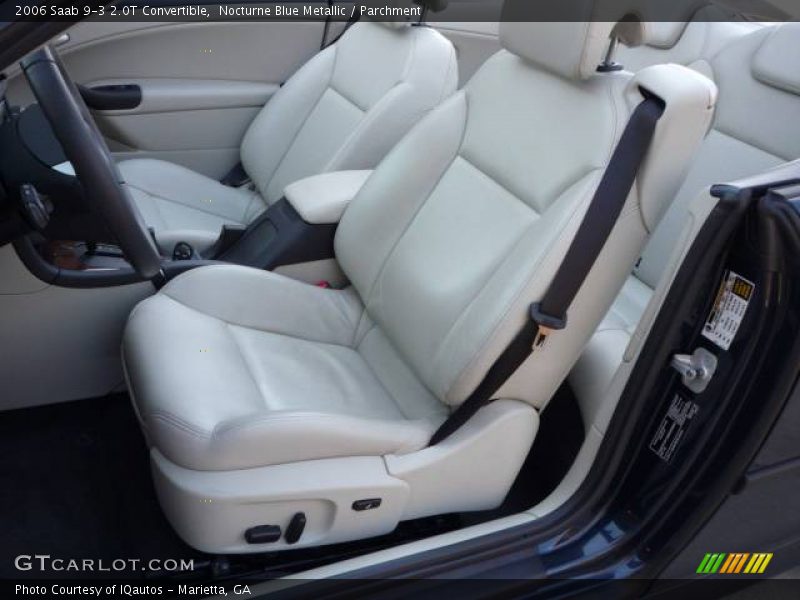 Nocturne Blue Metallic / Parchment 2006 Saab 9-3 2.0T Convertible