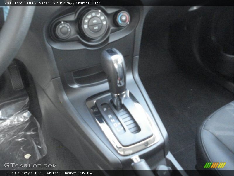 Violet Gray / Charcoal Black 2013 Ford Fiesta SE Sedan