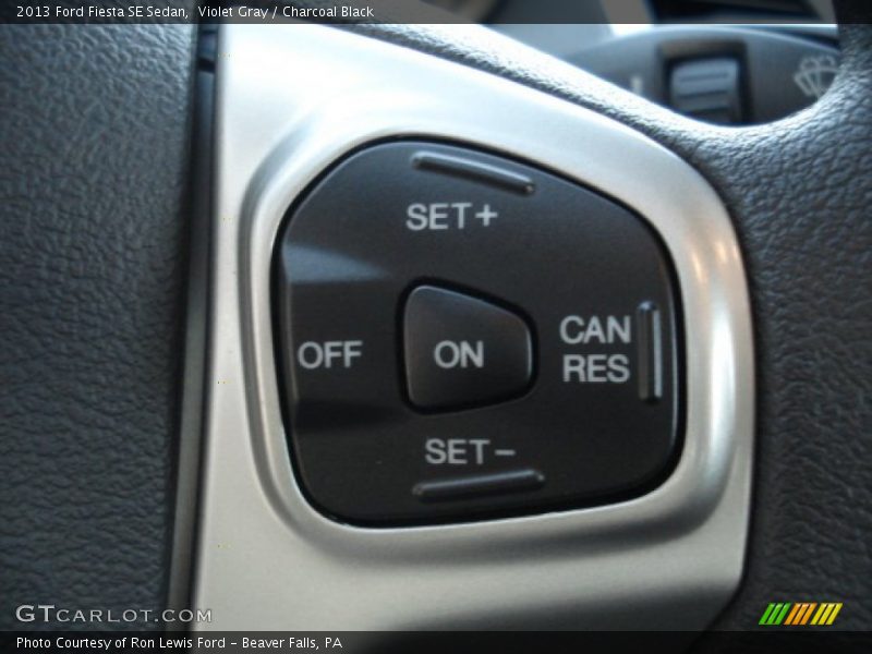 Violet Gray / Charcoal Black 2013 Ford Fiesta SE Sedan