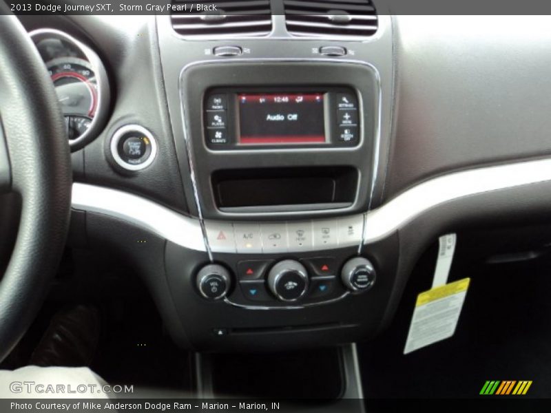 Storm Gray Pearl / Black 2013 Dodge Journey SXT