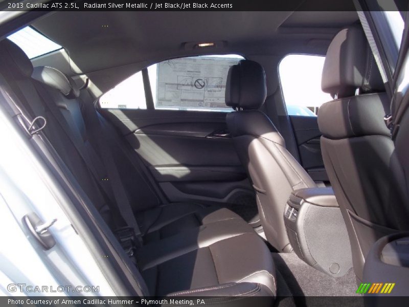 Radiant Silver Metallic / Jet Black/Jet Black Accents 2013 Cadillac ATS 2.5L