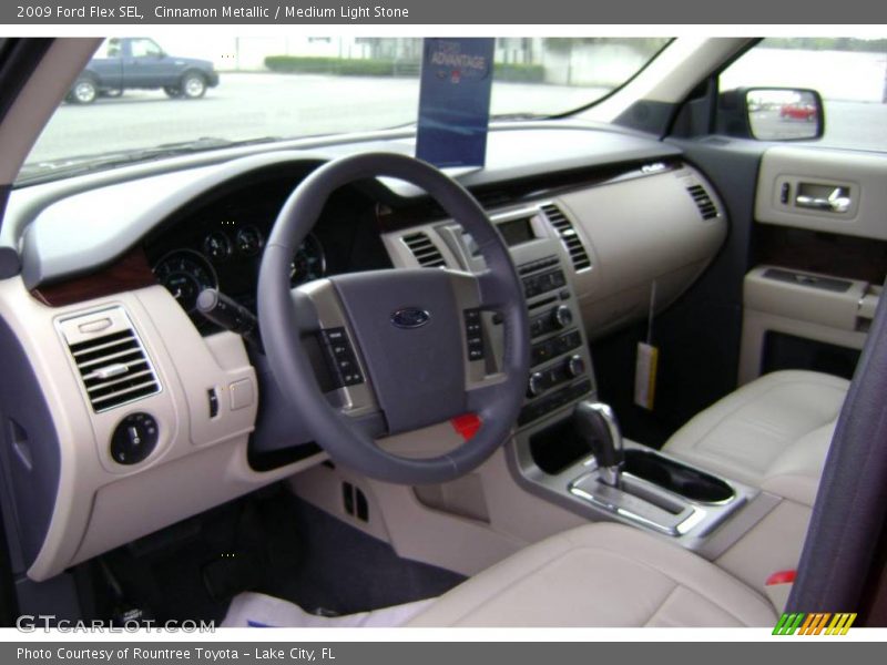 Cinnamon Metallic / Medium Light Stone 2009 Ford Flex SEL