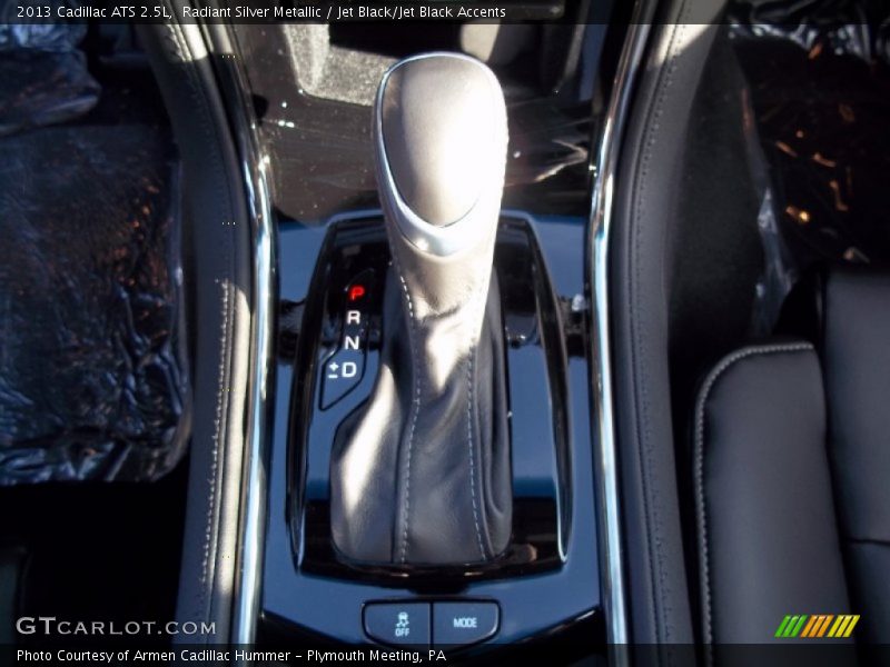 Radiant Silver Metallic / Jet Black/Jet Black Accents 2013 Cadillac ATS 2.5L