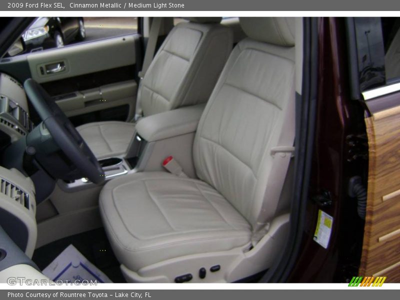 Cinnamon Metallic / Medium Light Stone 2009 Ford Flex SEL