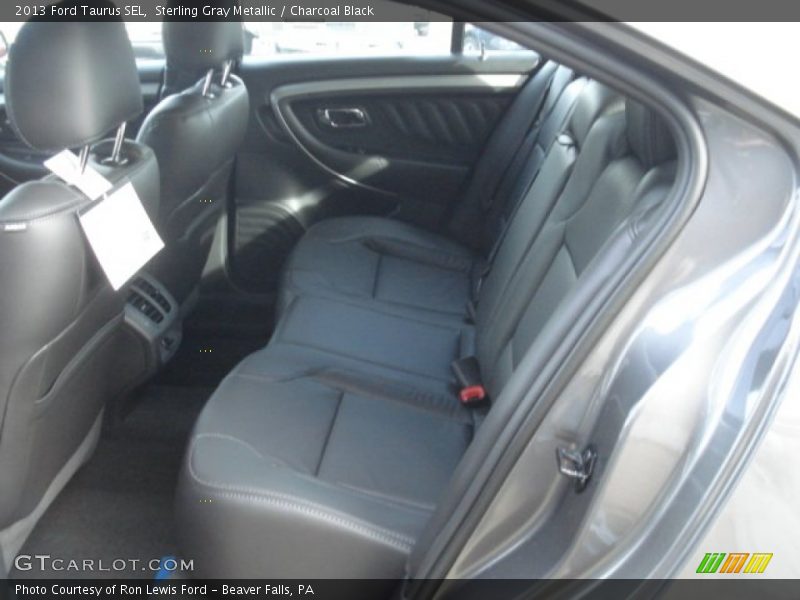 Sterling Gray Metallic / Charcoal Black 2013 Ford Taurus SEL