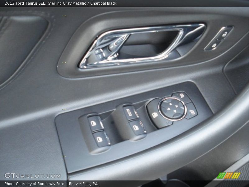 Sterling Gray Metallic / Charcoal Black 2013 Ford Taurus SEL