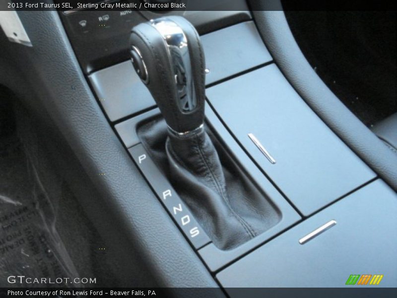 Sterling Gray Metallic / Charcoal Black 2013 Ford Taurus SEL