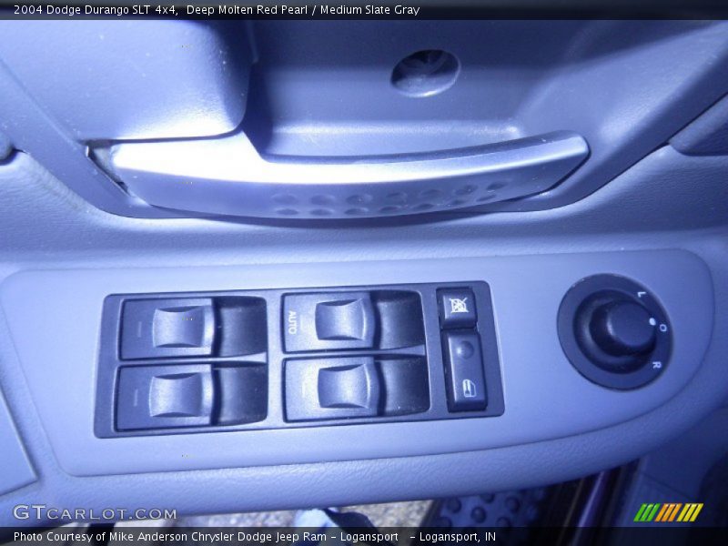 Deep Molten Red Pearl / Medium Slate Gray 2004 Dodge Durango SLT 4x4