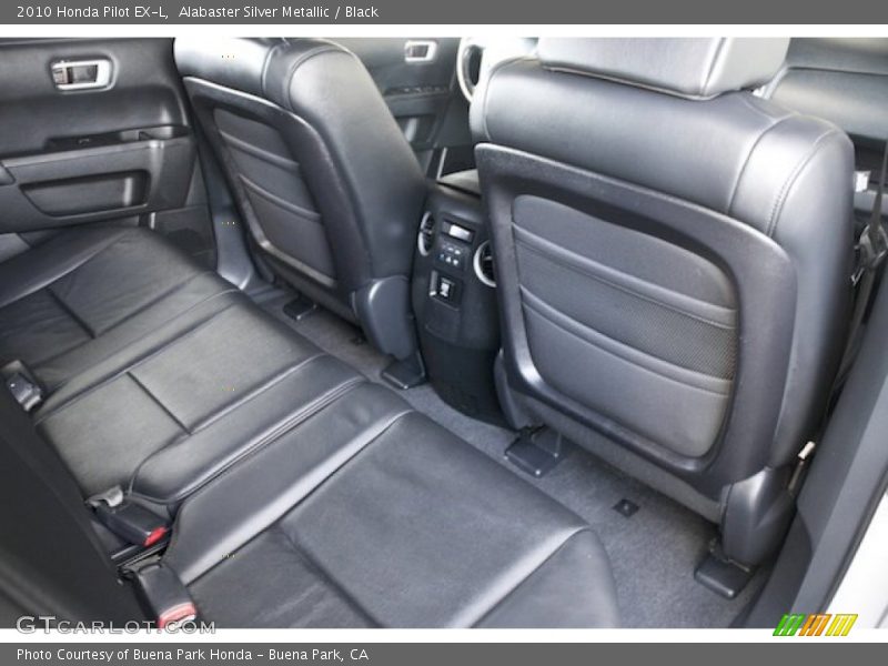 Alabaster Silver Metallic / Black 2010 Honda Pilot EX-L
