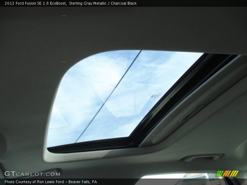 Sunroof of 2013 Fusion SE 1.6 EcoBoost