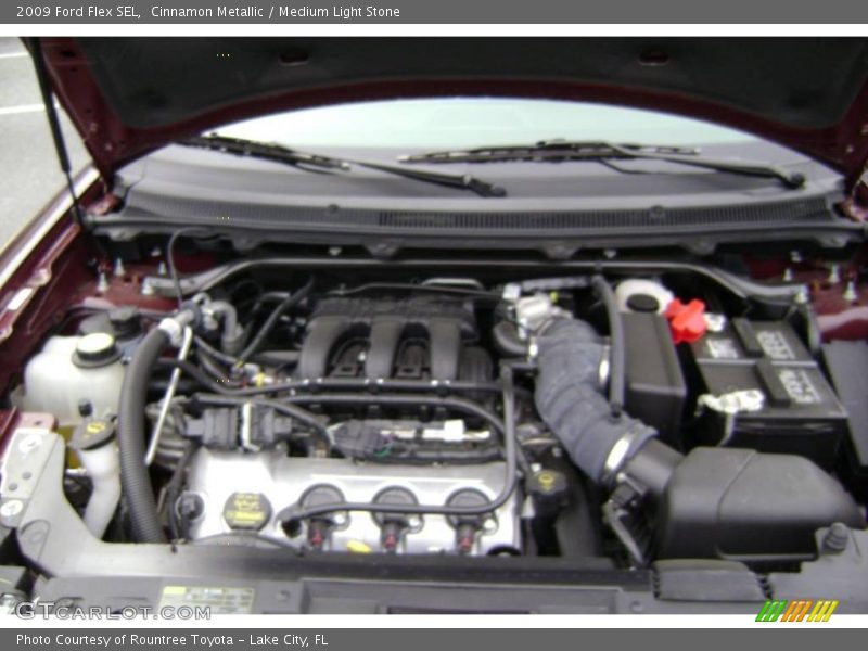 Cinnamon Metallic / Medium Light Stone 2009 Ford Flex SEL