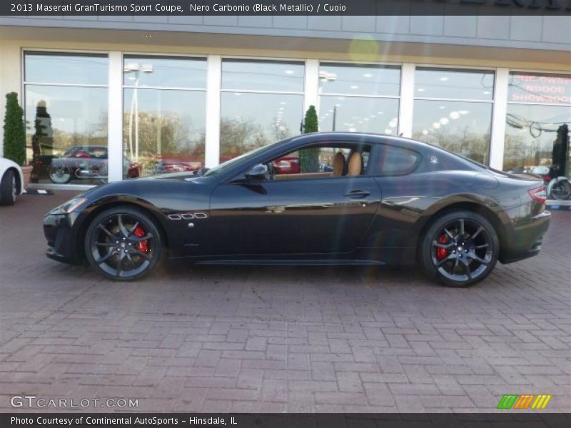 Nero Carbonio (Black Metallic) / Cuoio 2013 Maserati GranTurismo Sport Coupe
