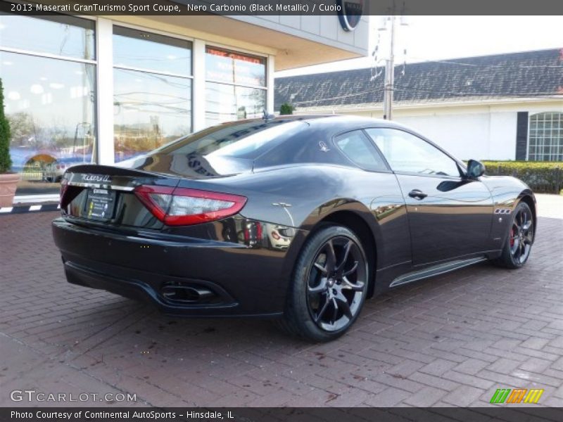 Nero Carbonio (Black Metallic) / Cuoio 2013 Maserati GranTurismo Sport Coupe