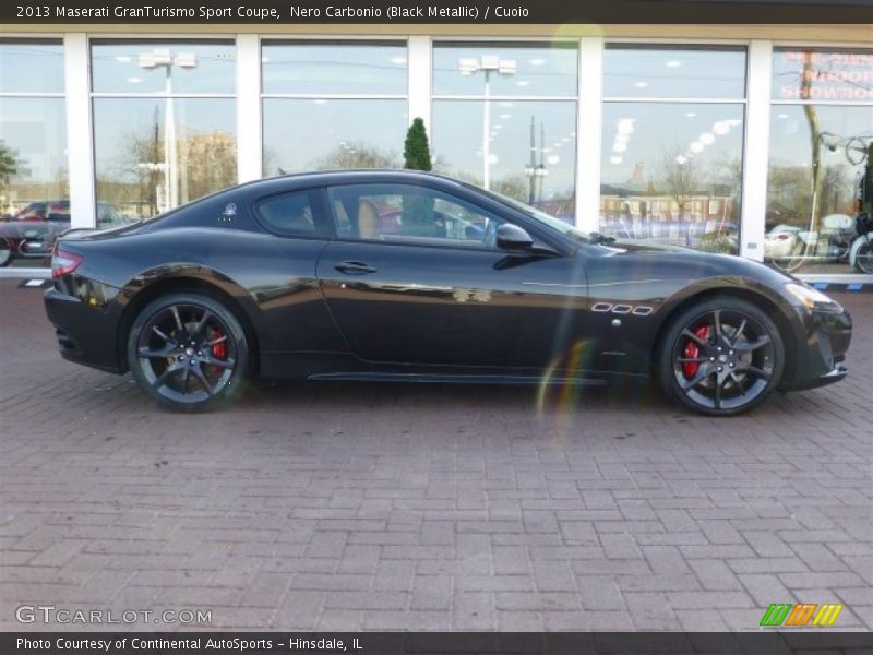 Nero Carbonio (Black Metallic) / Cuoio 2013 Maserati GranTurismo Sport Coupe
