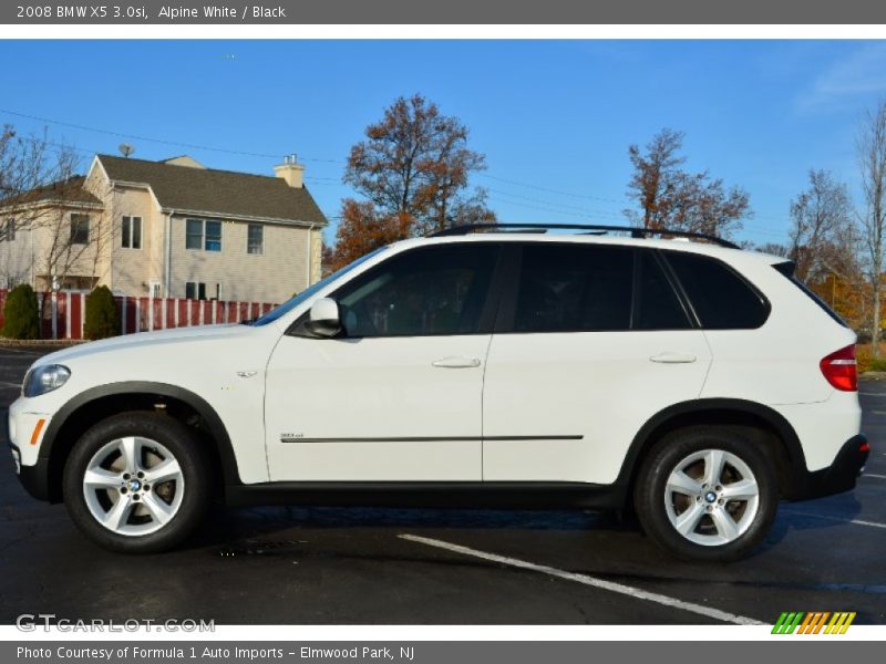 Alpine White / Black 2008 BMW X5 3.0si