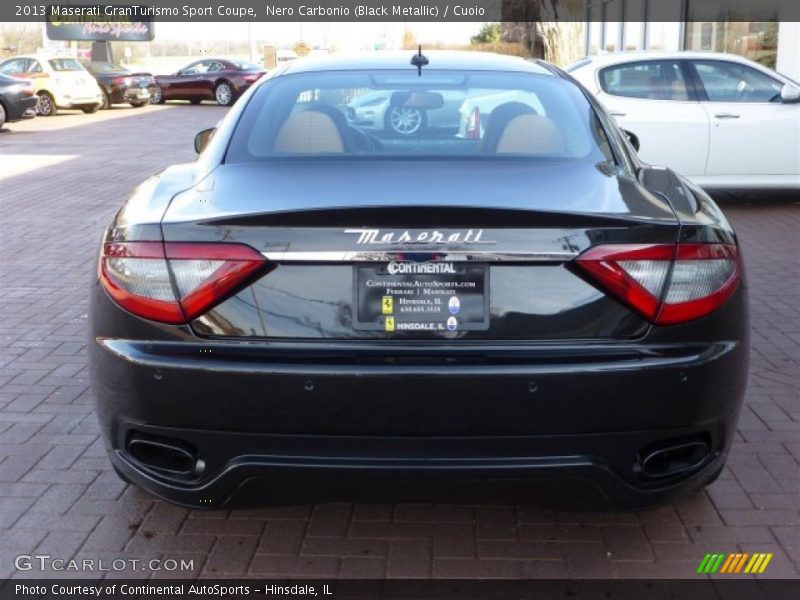 Nero Carbonio (Black Metallic) / Cuoio 2013 Maserati GranTurismo Sport Coupe