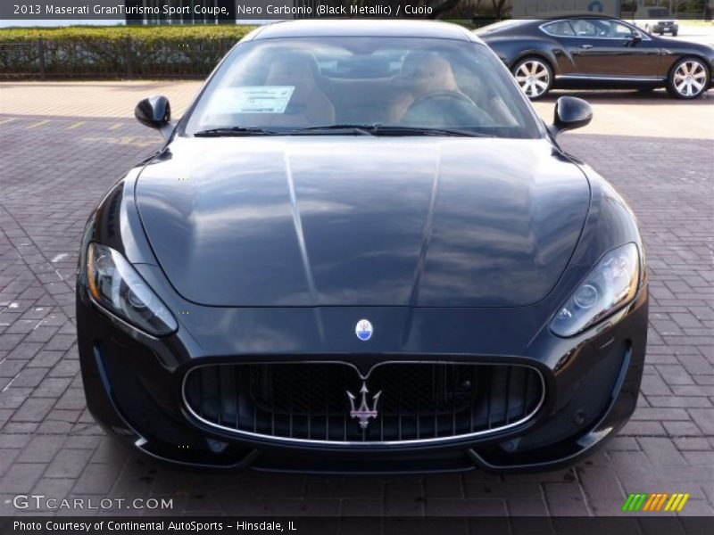 Nero Carbonio (Black Metallic) / Cuoio 2013 Maserati GranTurismo Sport Coupe