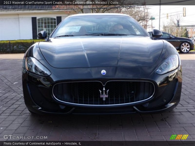 Nero Carbonio (Black Metallic) / Cuoio 2013 Maserati GranTurismo Sport Coupe