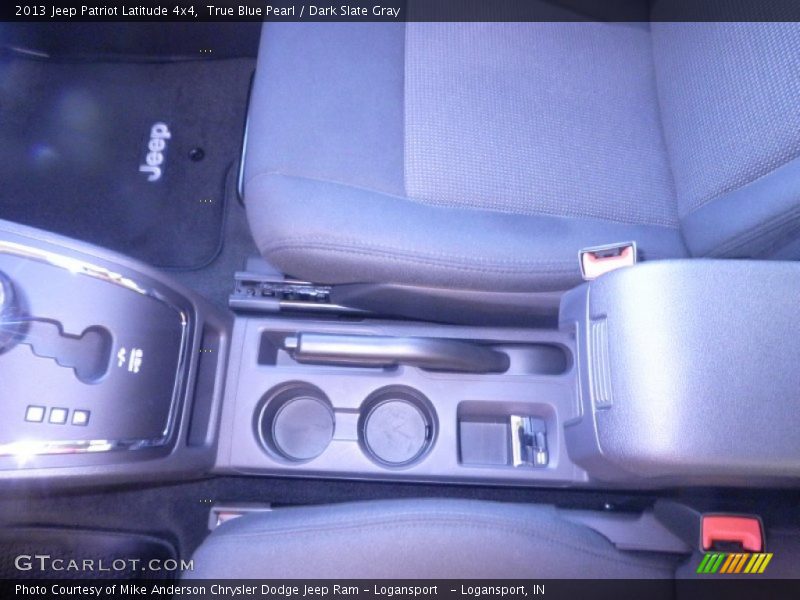 True Blue Pearl / Dark Slate Gray 2013 Jeep Patriot Latitude 4x4