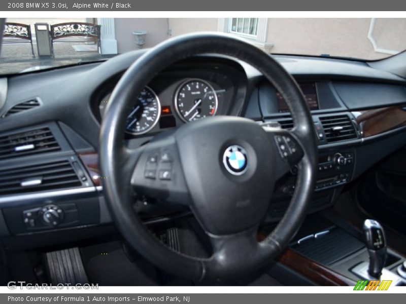 Alpine White / Black 2008 BMW X5 3.0si