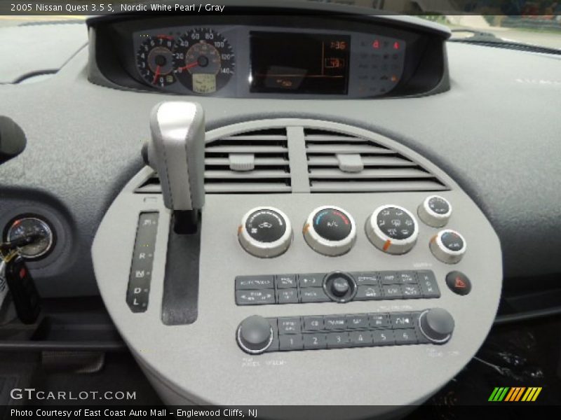 Nordic White Pearl / Gray 2005 Nissan Quest 3.5 S