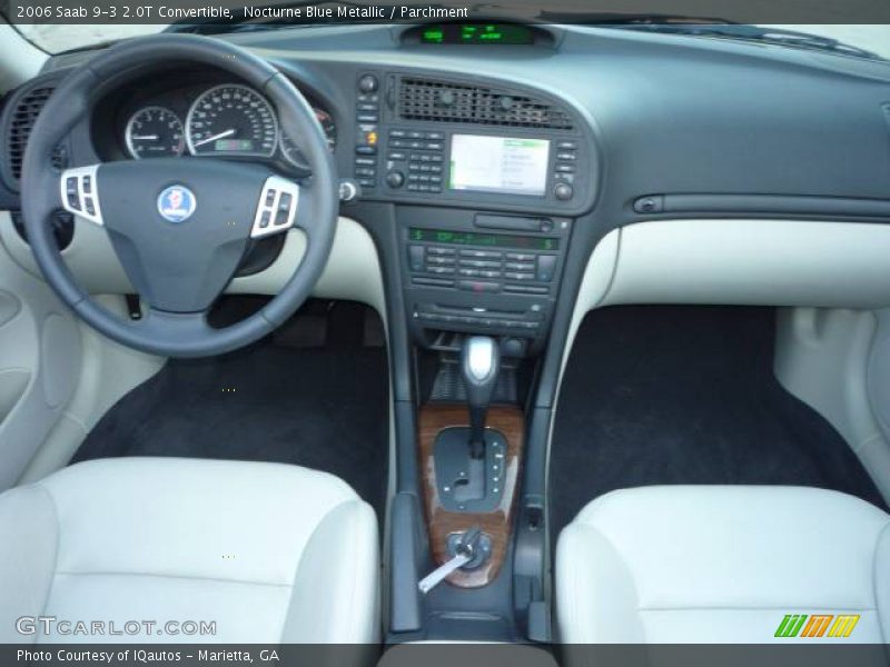 Nocturne Blue Metallic / Parchment 2006 Saab 9-3 2.0T Convertible