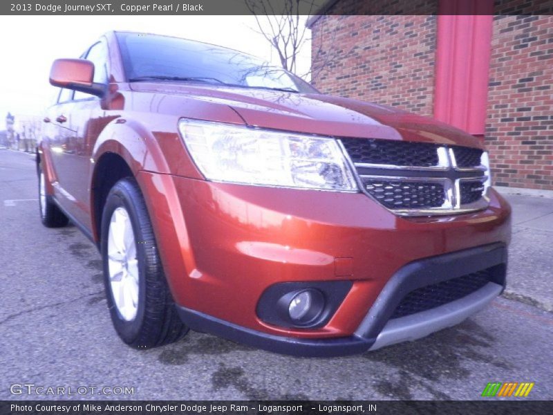 Copper Pearl / Black 2013 Dodge Journey SXT