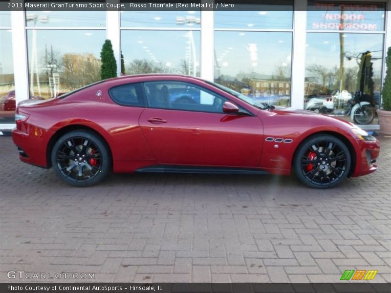 Rosso Trionfale (Red Metallic) / Nero 2013 Maserati GranTurismo Sport Coupe