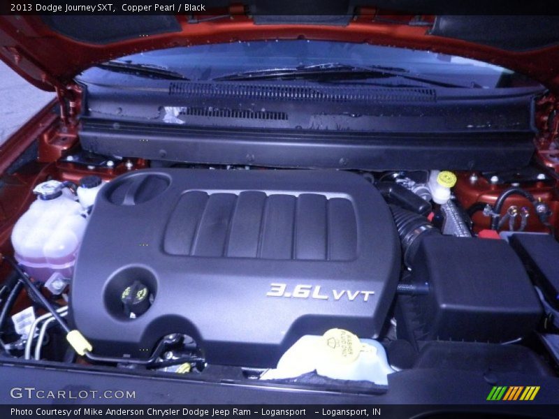 Copper Pearl / Black 2013 Dodge Journey SXT