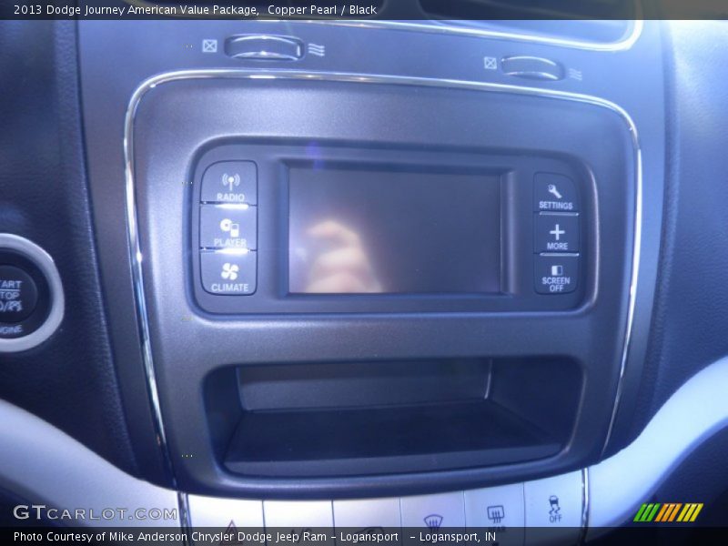 Copper Pearl / Black 2013 Dodge Journey American Value Package