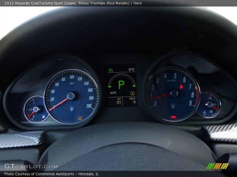  2013 GranTurismo Sport Coupe Sport Coupe Gauges