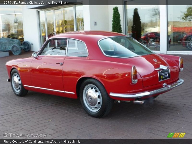  1959 Giulietta Sprint Red
