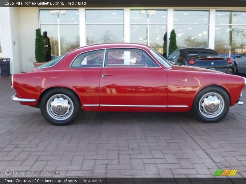  1959 Giulietta Sprint Red