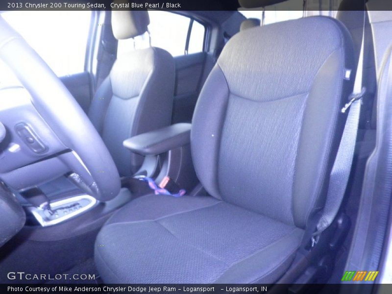 Crystal Blue Pearl / Black 2013 Chrysler 200 Touring Sedan