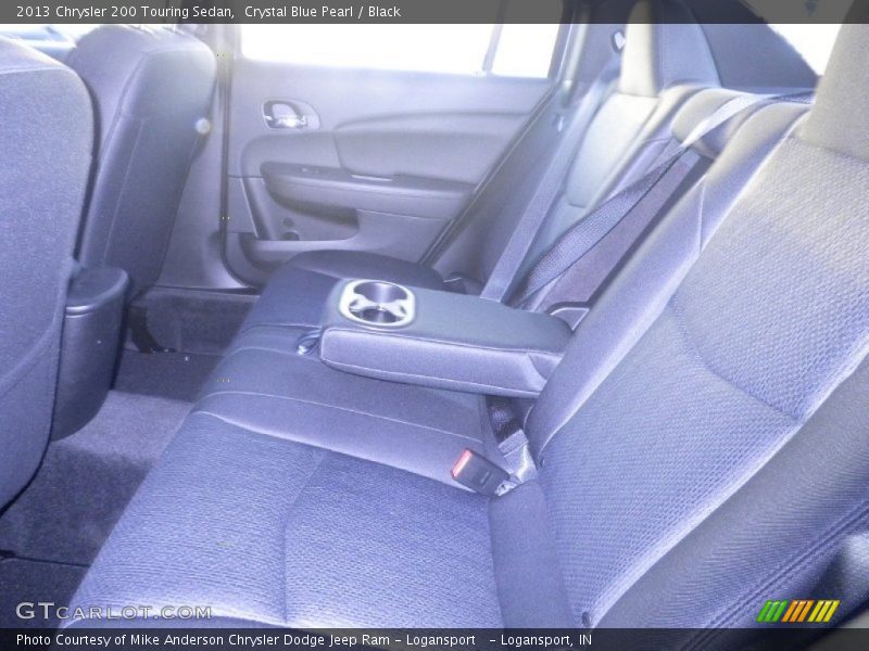 Crystal Blue Pearl / Black 2013 Chrysler 200 Touring Sedan