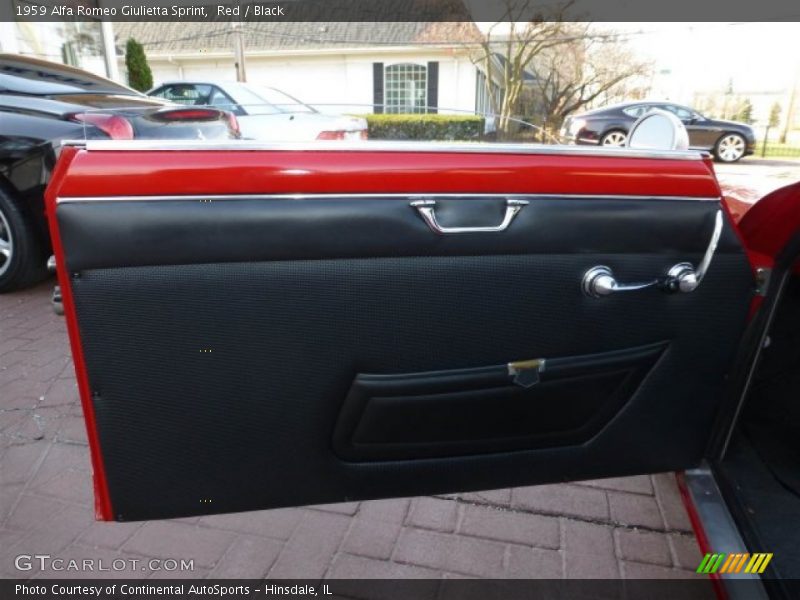 Door Panel of 1959 Giulietta Sprint