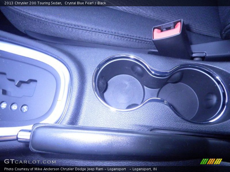 Crystal Blue Pearl / Black 2013 Chrysler 200 Touring Sedan