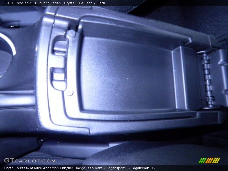 Crystal Blue Pearl / Black 2013 Chrysler 200 Touring Sedan