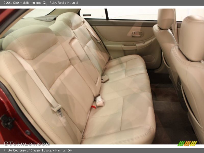 Rear Seat of 2001 Intrigue GL