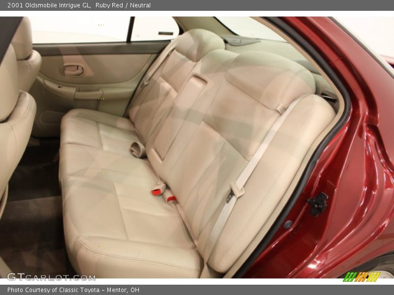 Rear Seat of 2001 Intrigue GL