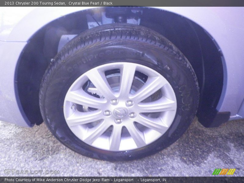 Crystal Blue Pearl / Black 2013 Chrysler 200 Touring Sedan