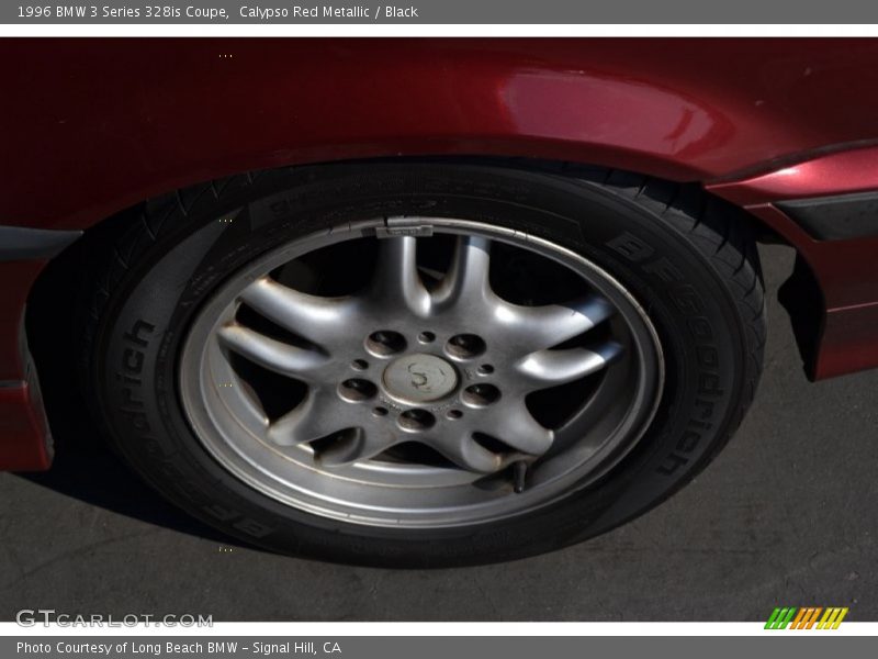 Calypso Red Metallic / Black 1996 BMW 3 Series 328is Coupe